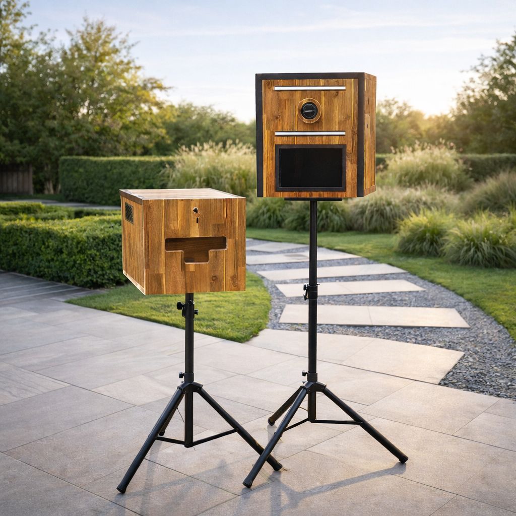 Photobooth bois fabriqué France Tours